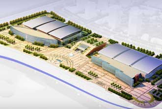 泉州家博会展馆:泉州海峡体育中心